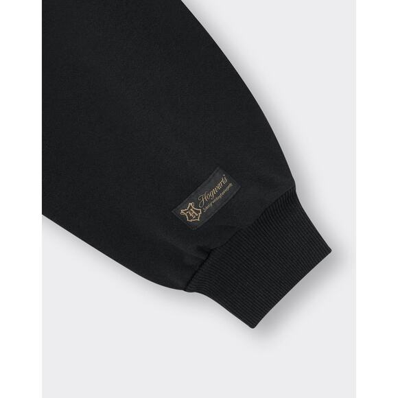 GU (Uniqlo) x Harry Potter Embroidered Logo Sweat Hoodie Dress in Black - Picture 6 of 15